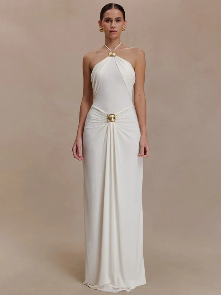 שמלת מקסי דגם Orbit