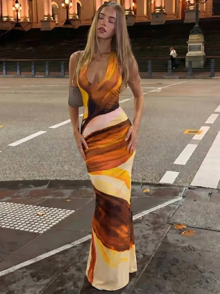 שמלת מקסי דגם Breeze